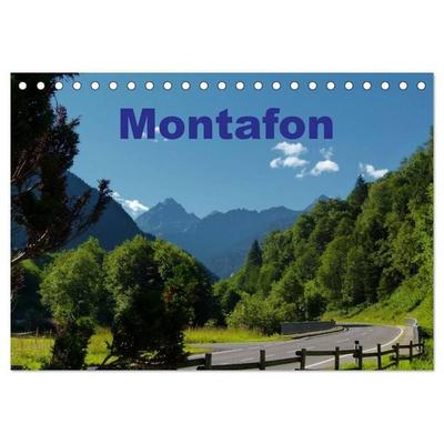 Montafon (Tischkalender 2027 DIN A5 quer), CALVENDO Monatskalender