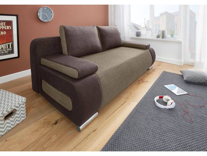 COLLECTION AB Moritz B: 200 cm, Liegefl. 142x200 cm Gästebettfunktion, frei stellbar, Wohnkomfort