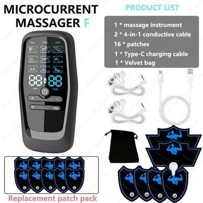 Inspired Living Dual Mode TENS Unit And EMS Muscle Stimulator For Pain Relief And Muscle Recovery set B With 10tabs