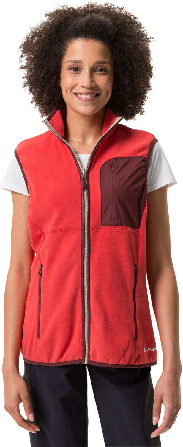 Vaude rosemoor chaleco outdoor mujer Naranja (40)
