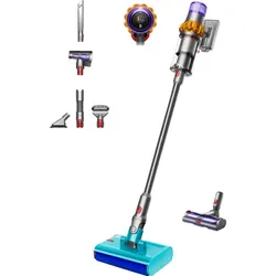 DYSON V12 Detect Slim Submarine™ + Flex-Adapter Nass-/Trockenstaubsauger, Akkubetrieb, 545 Watt