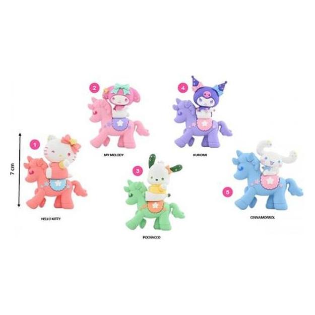 YuMe (12pz) Blind Box Hello Kitty Friends Doll Unicorn (66023)