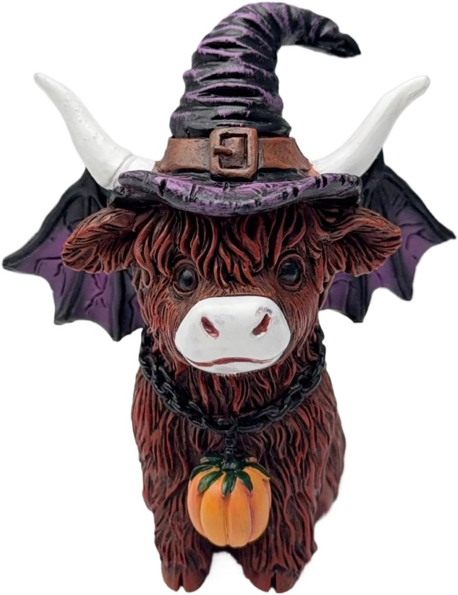 Highlander Figurine Decoratie Beeldje Bruin Breedte: 14 cm