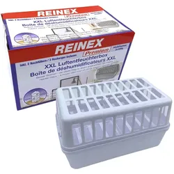 Luftentfeuchter Reinex XXL Luftentfeuchterbox 2 x 1,2 kg besser Wohnen - der ideale Weg zu einem angenehmen Raumklima