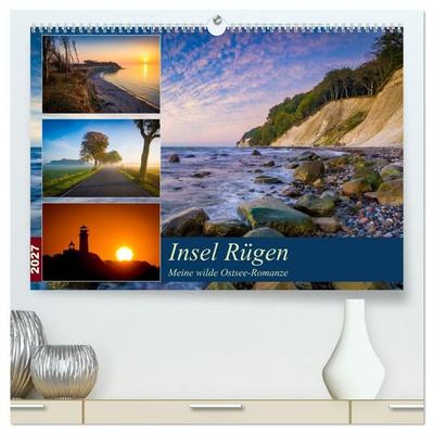 Insel Rügen - Meine wilde Ostsee-Romanze (hochwertiger Premium Wandkalender 2027 DIN A2 quer), Kunstdruck in Hochglanz