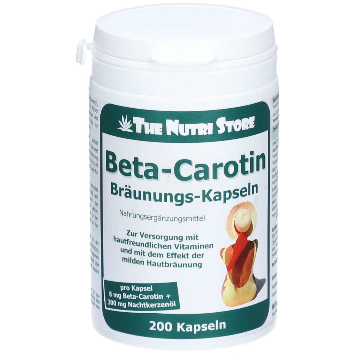 Carotin BRÄUNUNGS-Kapseln veget. 200 St Kapseln