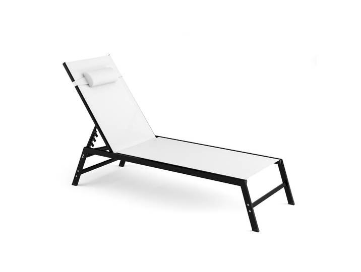 Liegestuhl ADDISON creme