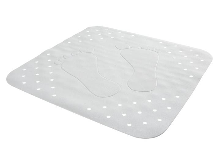 Ridder Duscheinlage Plattfuss Grau Gummi 54 cm