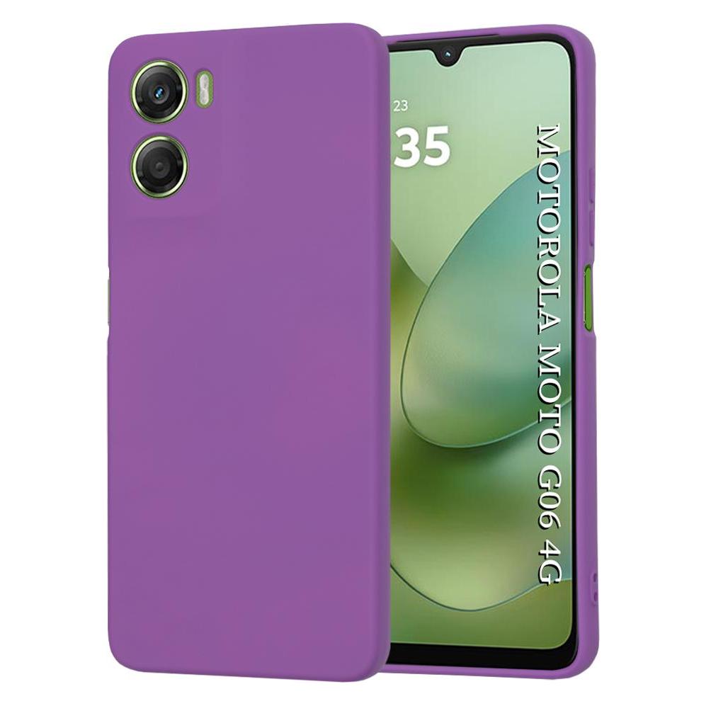 Techsuit - SoftFlex - Motorola Moto G06 - Purple (Motorola Moto G6) (64324828)