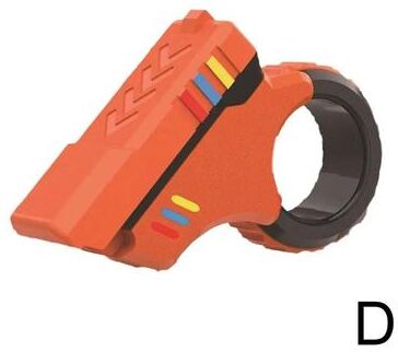 Uplifted Finds Rotary Finger Slider Fidget Toy For Stress Relief orange
