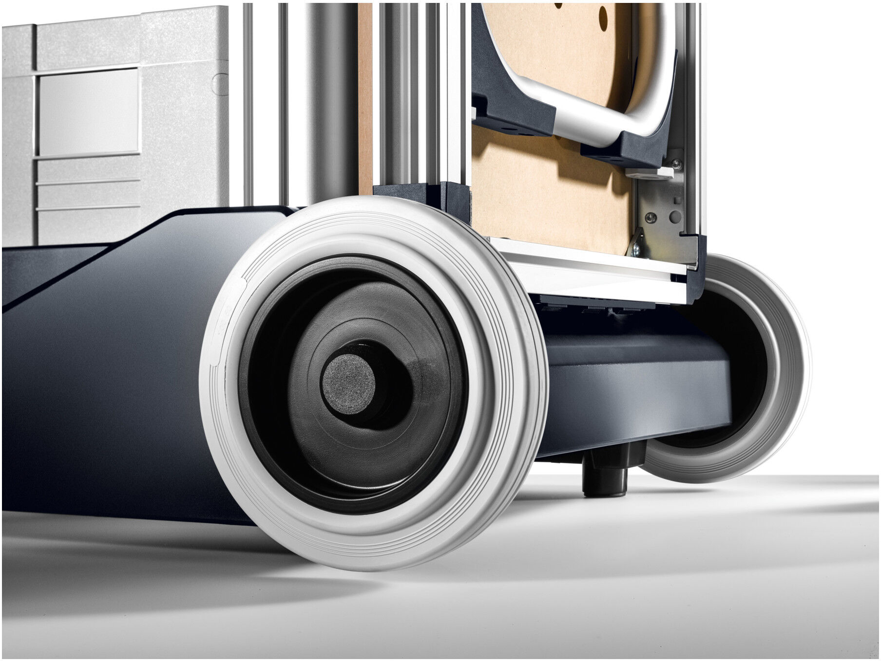 Festool MW 1000-Set Mobile Werkstatt mit stabiler Führung und vielseitigen Einsatzmöglichkeiten für den Transport von Werkzeugen und Zubehör, inkl. Zubehör-Set, 203802)