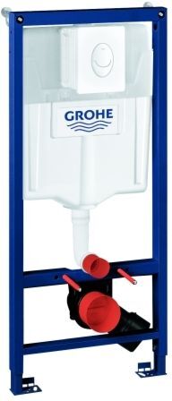 Grohe Rapid SL 3 in 1 Vorwandelement 38722001  Bauhöhe 1,13 m, inkl. Abdeckplatte Skate Air weiß