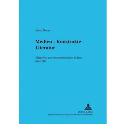 Medien - Konstrukte - Literatur, Fachbücher von Peter Plener