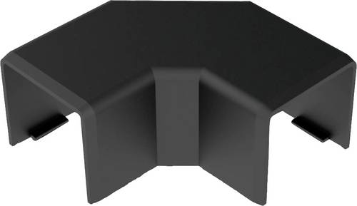 KOPOS 8623_FB Kabelkanal Flachwinkel (B x H) 20mm x 20mm Schwarz