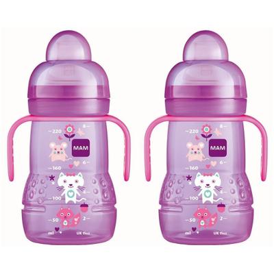 MAM Trainer+ 220 ml für Mädchen 2x 2x1 St