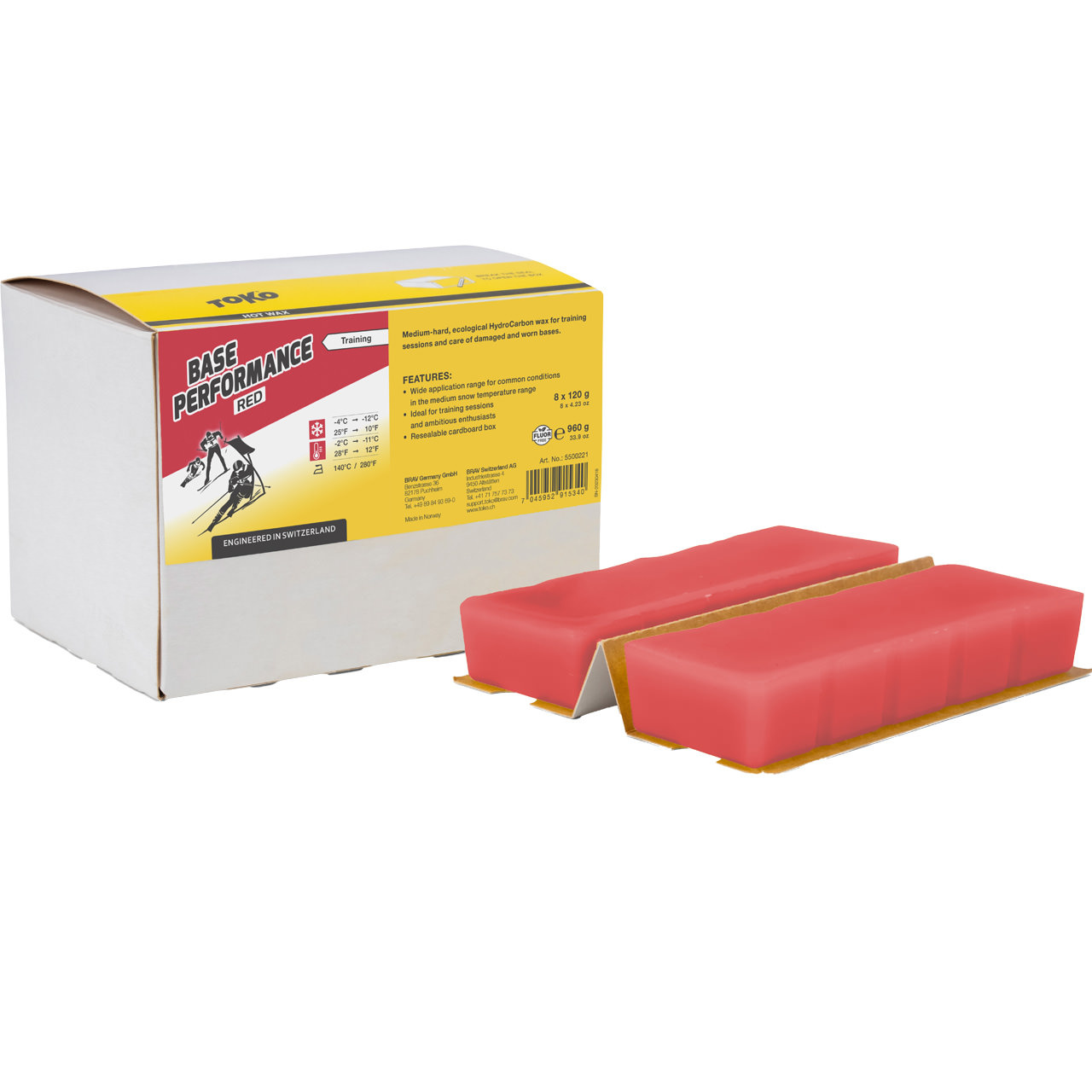 Toko Base Performance red 960g