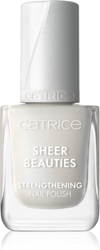 Catrice Sheer Beauties Strengthening Nail Polish strengthening nail polish shade 010 Milky Not Guilty 10.5 ml