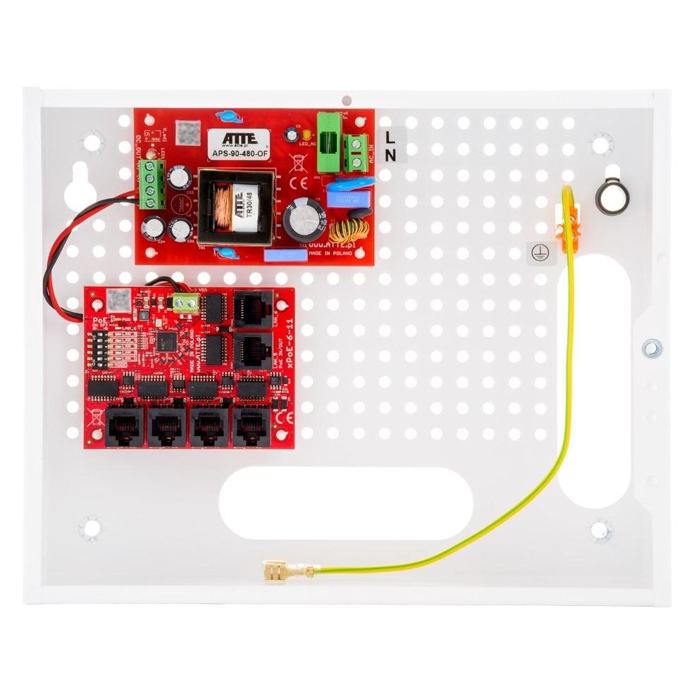 Atte SWITCH 5-PORTOWY POE DO 5 KAMER IP IP-5-11-E (5 Ports) (ATTE)