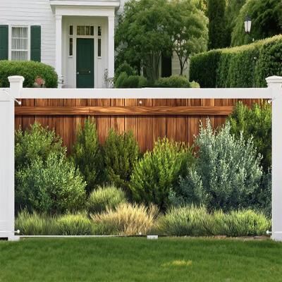 LightInthebox Garage Door Cover Large Hanging Backdrop Garden Vintage 3D Party Outdoor Shooting Backgrounds Front Door Home Decor