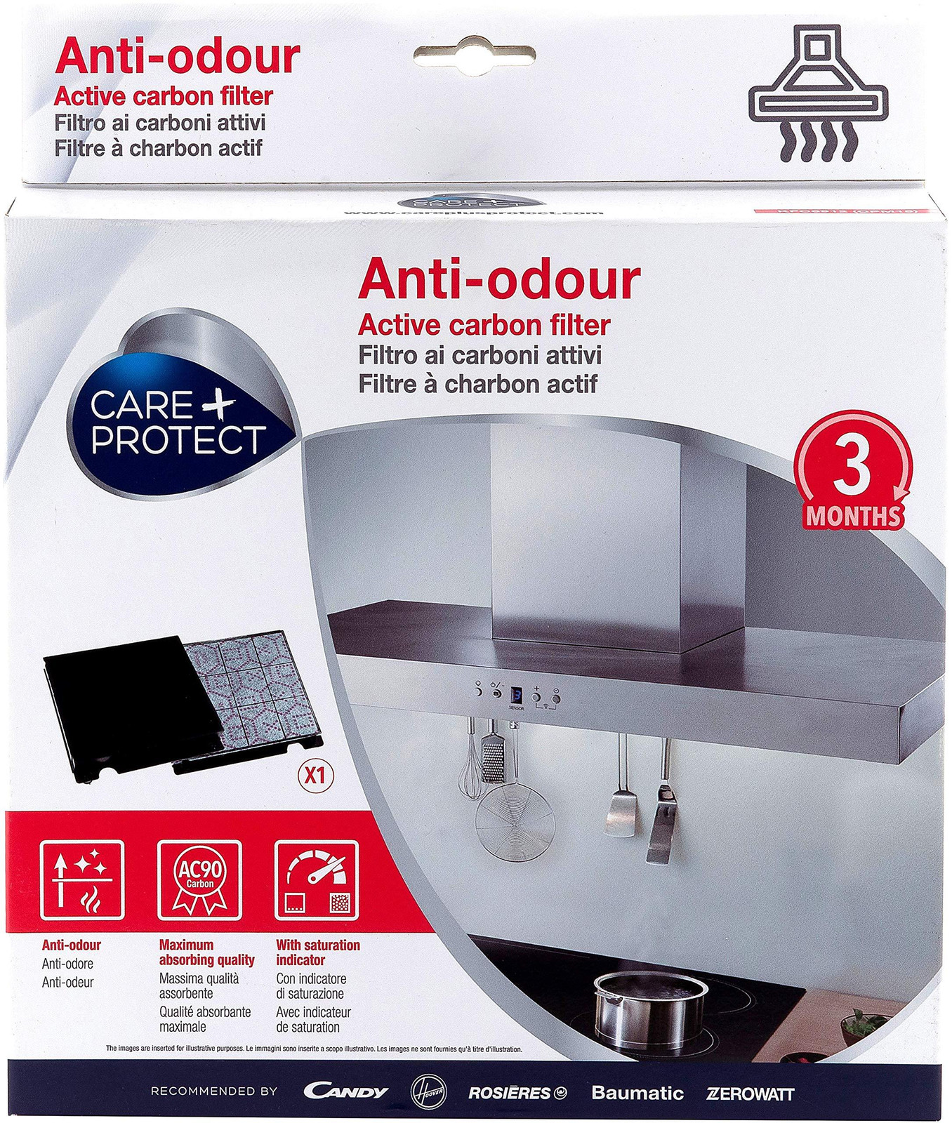 Dripio Actiefkoolfilter type M15 AC90 zelfblusbaar 530 gram