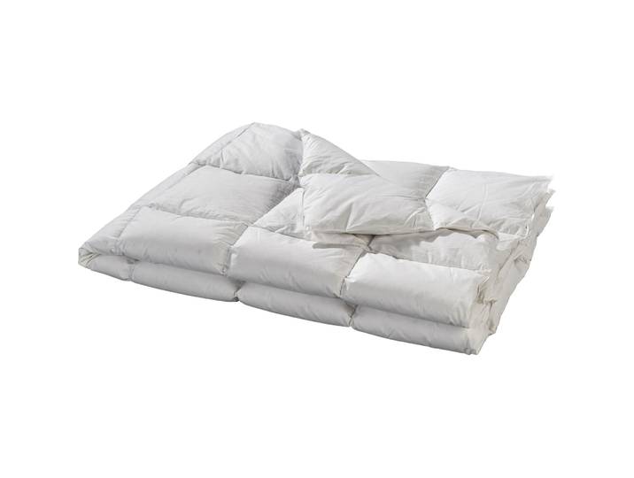 Billerbeck Duvet Edition Bellanora Weiss Baumwolle/Daunen/Federn 200 x 210 cm Entendaunen/Entenfedern - Material: 100 % Baumwolle