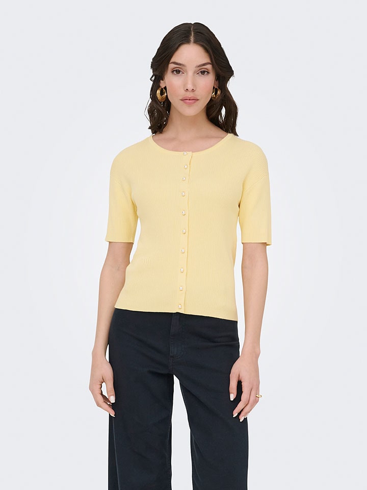 JDY Cardigan in Gelb - S