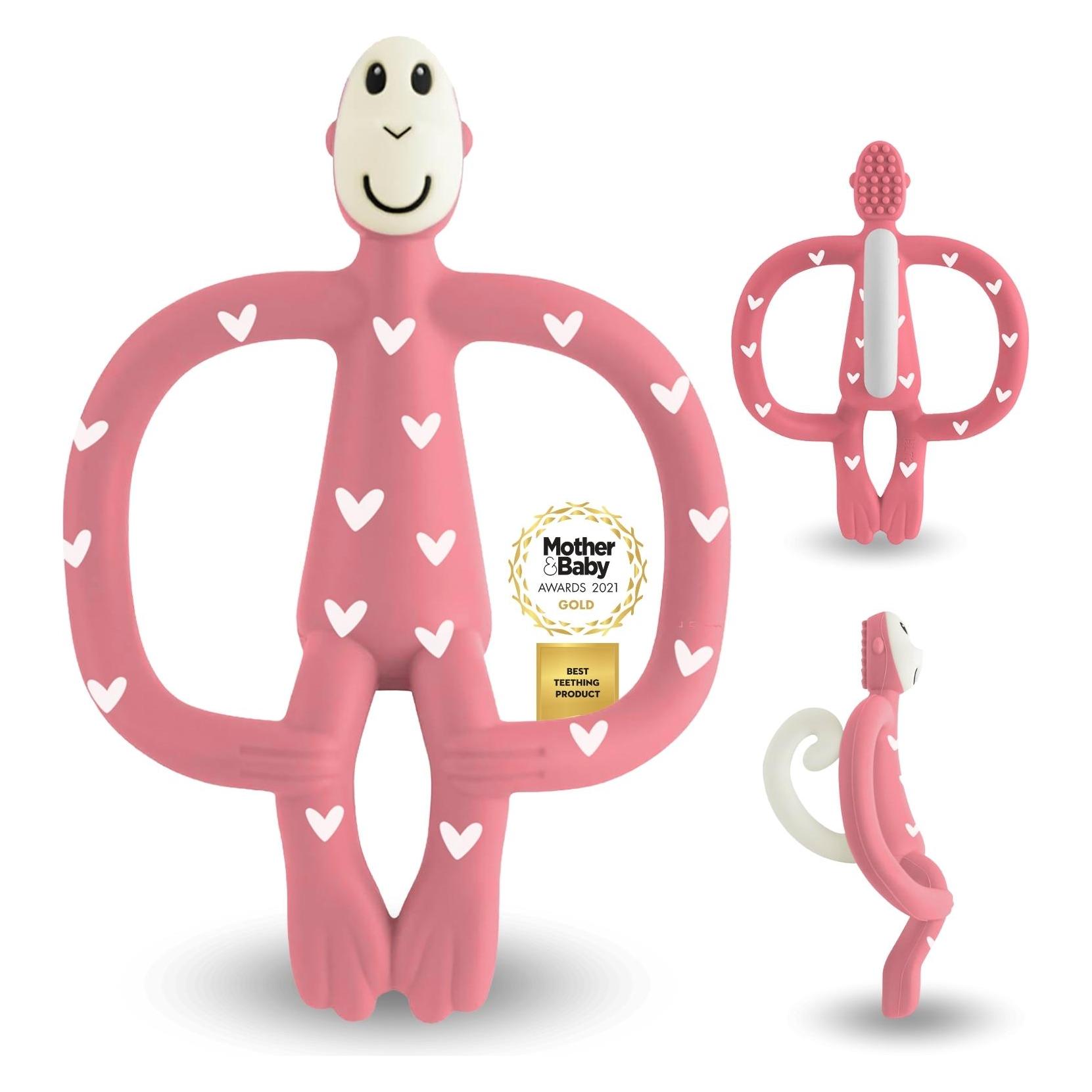 Matchstick Monkey Beissring / Zahnungshilfe Affe Original (3 Monate) (MM-T-018)