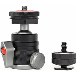 Caruba MBH 2 Mini Balhoofd met Coldshoe (Kugelkopf), Stativkopf, Schwarz