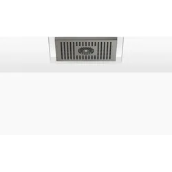 Dornbracht Regenbrause für Deckeneinbau, mit LED-Beleuchtung, 300x240mm, 28044980-99, Farbe: Dark Platinum matt