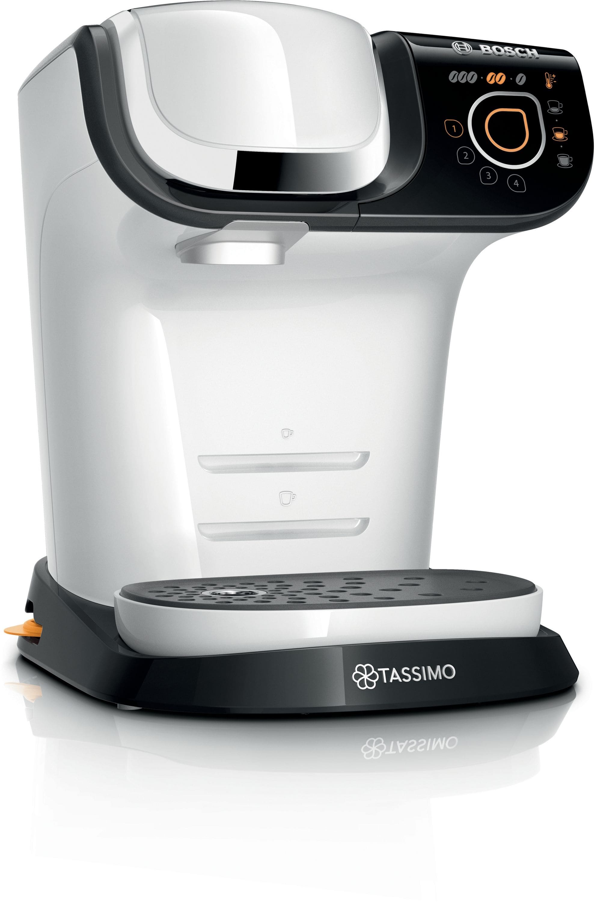Bosch TAS6504 Tassimo My Way 2 Kaffeekapsel Maschine (Weiß)