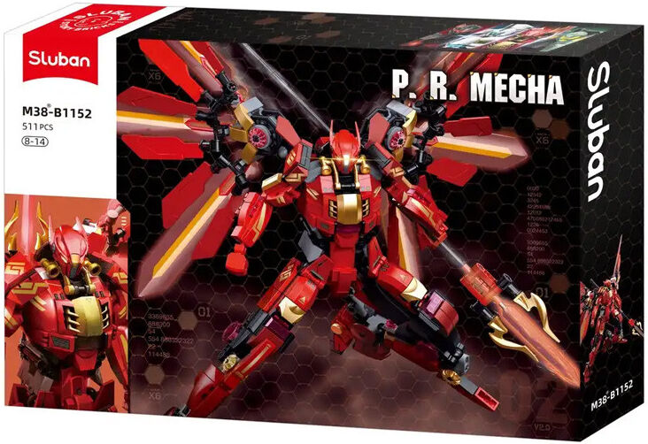 Atomic Storm : Robot Pop P.R. Mecha Rouge 511 pcs - Sluban