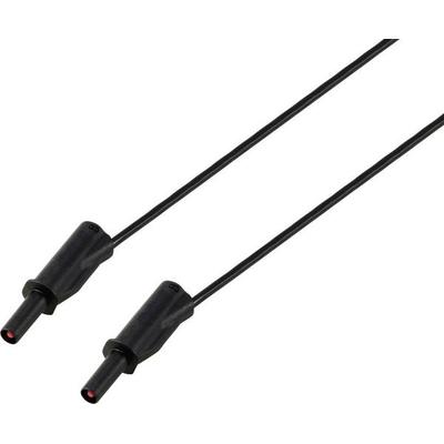 VOLTCRAFT MSB-532 Messleitung 4mm 2m Schwarz 2,5mm² CAT IV 600V 32A