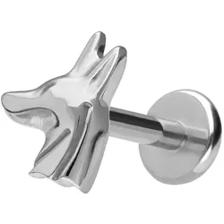 Titan Labret mit Push Fit ANUBIS KOPF