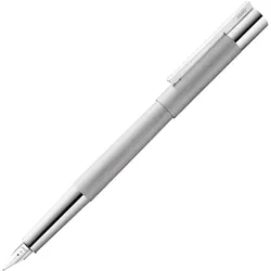 Lamy, Schreibstifte, scala Patronenfüller silber brushed M (mittel) (1x)