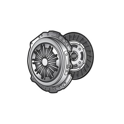VALEO Kupplungssatz 2KKIT 828112 für RENAULT DACIA