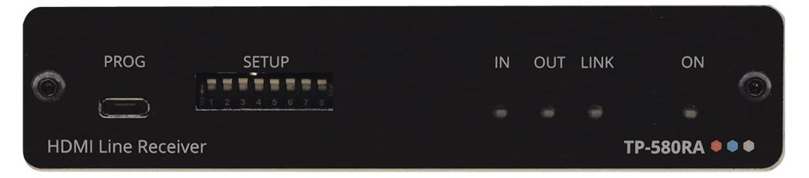 Kramer Electronics TP-580RA, 3840 x 2160 Pixel, AV-Receiver, 70 m, Schwarz, HDCP