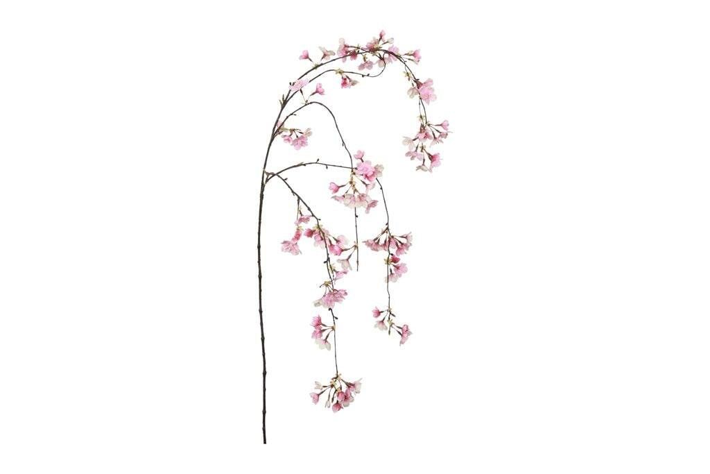 Countryfield Hilary hangende zijden kersenbloesem tak, roze, 125 cm