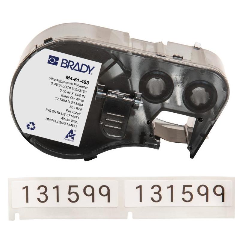 Brady BMP41/BMP51/M511 Label (12.70 mm) (M4-61-483)