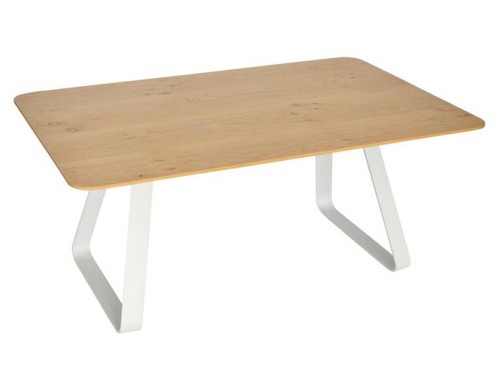 Moderano Couchtisch ARRONDI, eiche, Holzfurnier