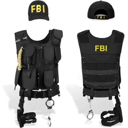 Normani SWAT/POLICE/SECURITY Kostüm Karneval (3XL)