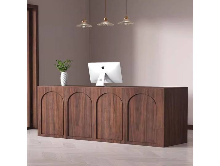 Décorations Salon réception comptoir affichage bureaux De réception simples bureau Escritorio De réception meubles De luxe
