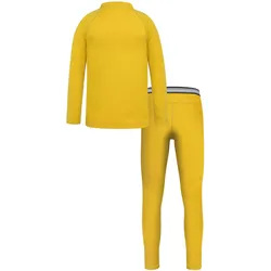 Normani, Unisex, Funktionsunterhose, Merino Oberteil „Nyapari“ und Merino Hose „Mackay“ - 9547 (158, 164), Gelb