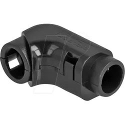 DELOCK 88127 - Kabelschutz, 90° Adapter, 8 Stück, schwarz