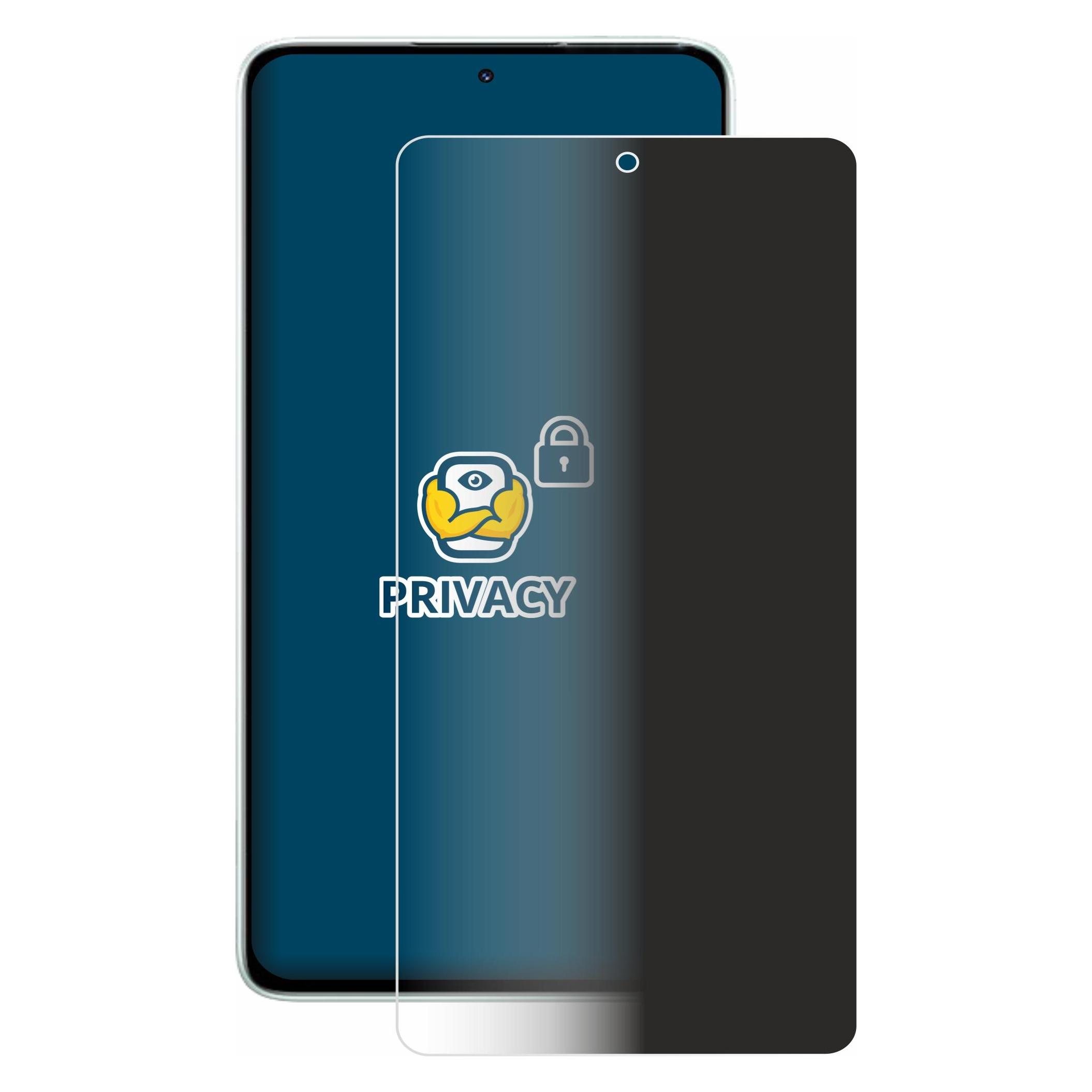 Brotect Sichtschutzfolie für Xiaomi Redmi Note 14 5G Anti-Spy Privacy Folie Blaulicht-Schutz (1 Stk., Xiaomi Redmi Note 14 5G) (6061335)