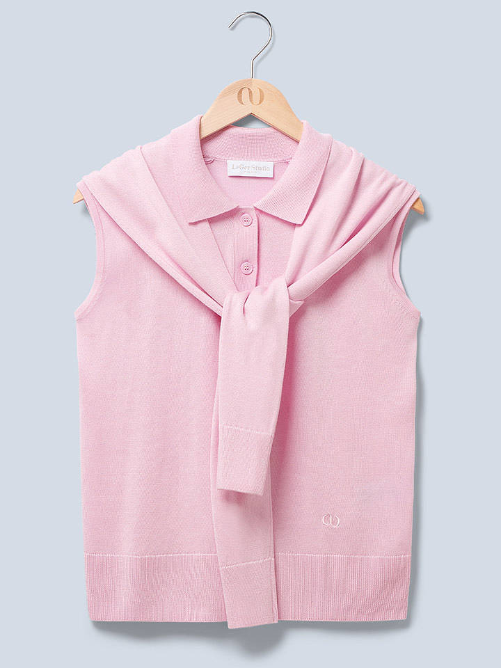 LeGer Top "Darina" in Rosa - 40