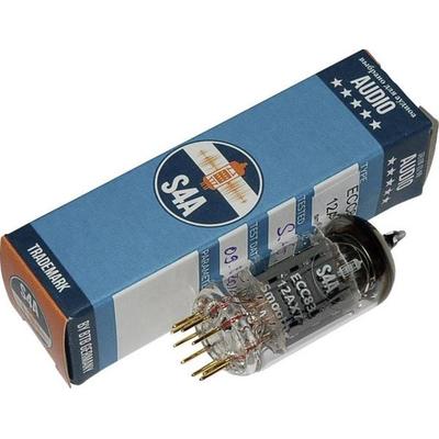 BTB Vertrieb ECC83 S4A smooth Sound Elektronenröhre Selektiert für Audio & Studio Doppeltriode Polzahl: 9 Sockel: Noval Inhalt 1 St.