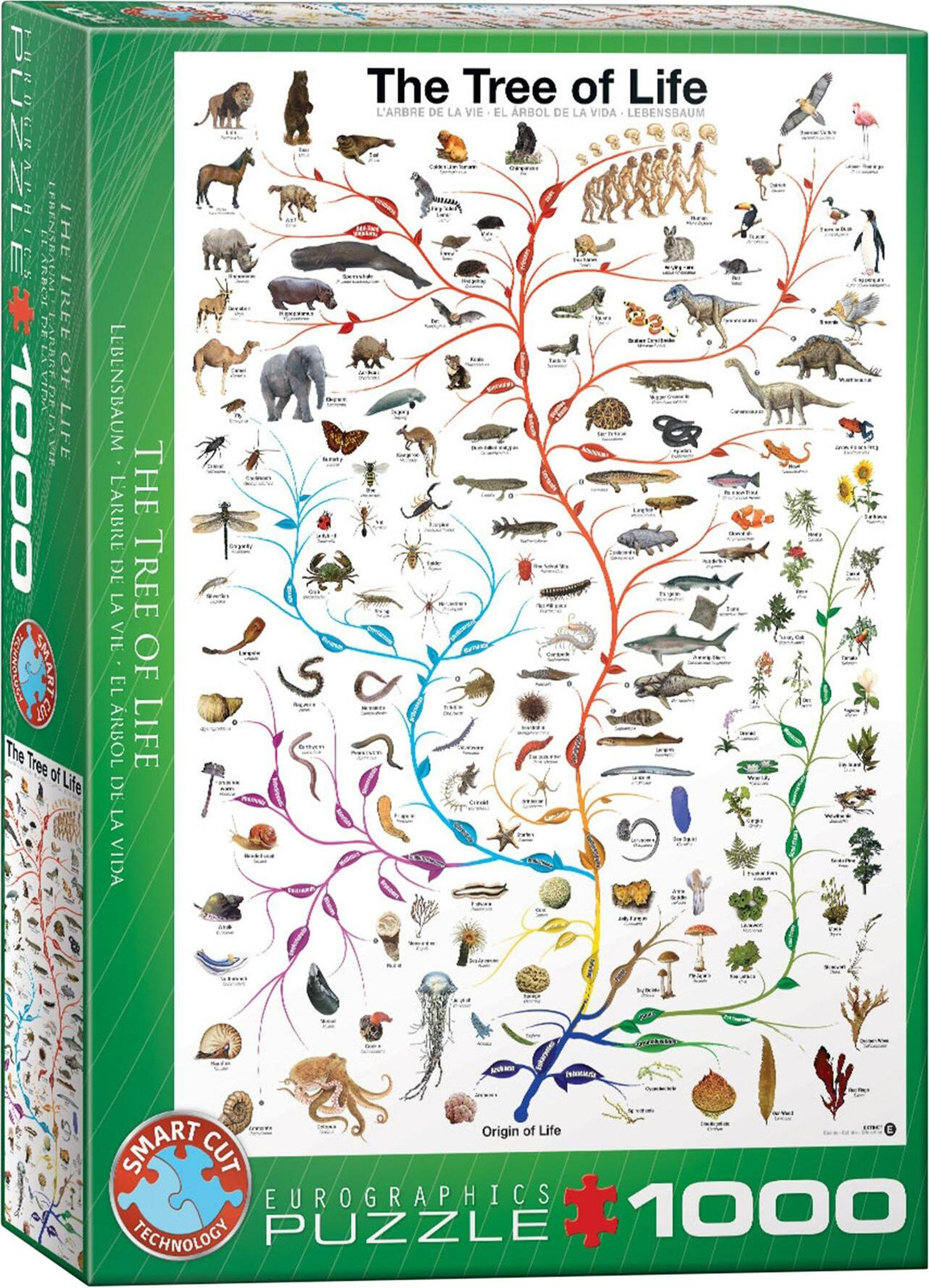 Eurographics Puzzel De Boom van het Leven 1000 stukjes