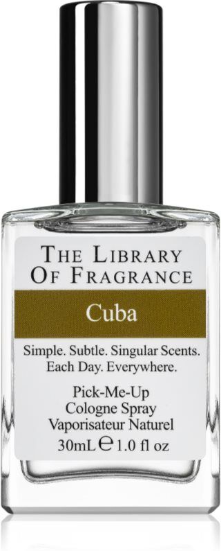 The Library of Fragrance Destination Collection Cuba eau de cologne mixte 30 ml