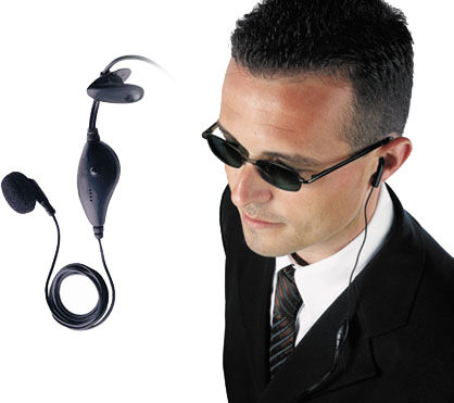 Onedirect Kit piéton pour Motorola TLKR Talkabout et Cobra Kit piéton mains-libres à émission manuelle