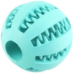 Inspired Finds TreatBounce Interactive Dog Treat Dispensing Ball blue 2.36 Inch